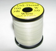 ��������� ���� UNI THREAD 3/0 white 100 yds